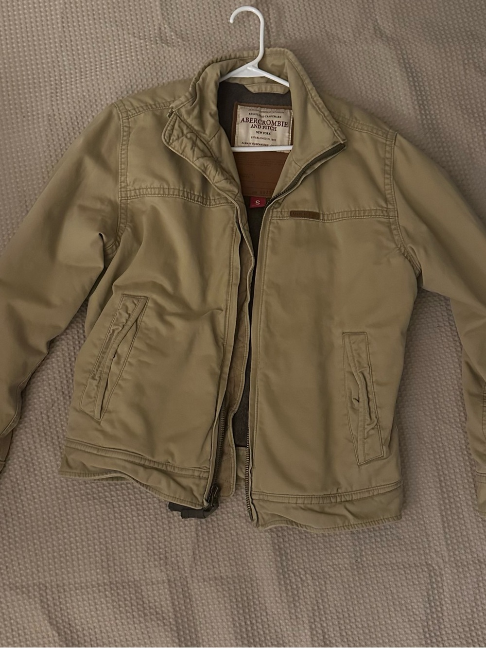 Abercrombie & Fitch Men’s Khaki Field Jacket